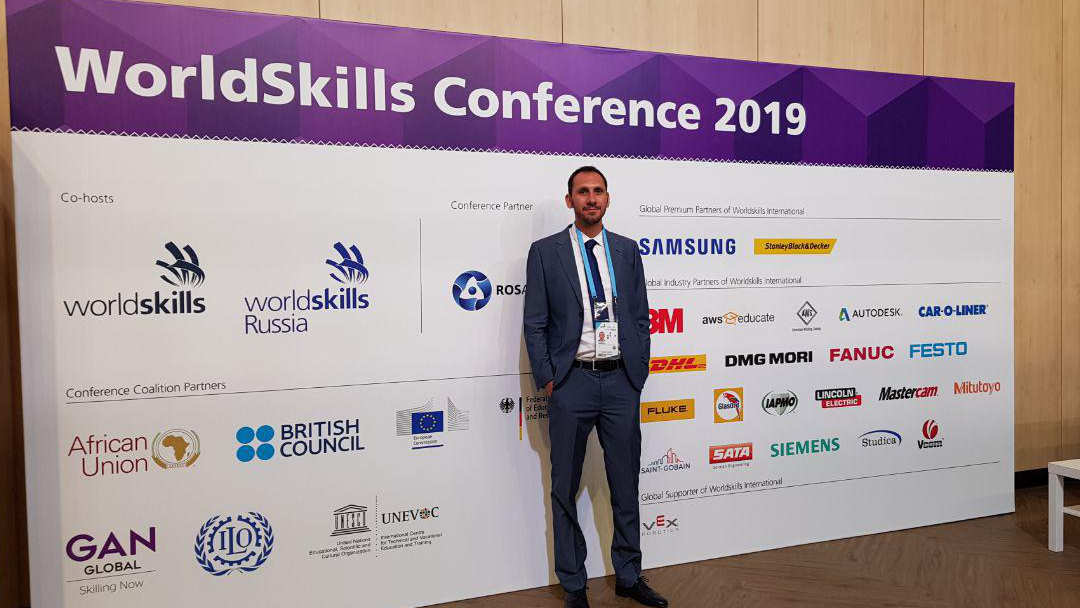 Il mio intervento alla WorldSkills Competition 2019 (Kazan, Russia)