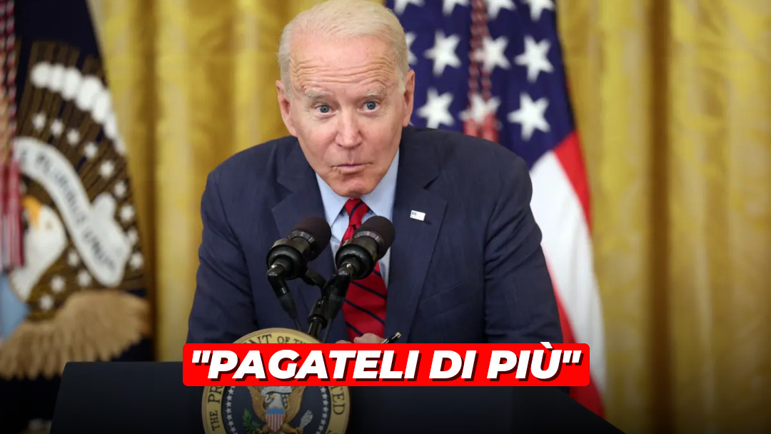 La frase di Biden sui salari è una sberla ai liberisti all’Italiana