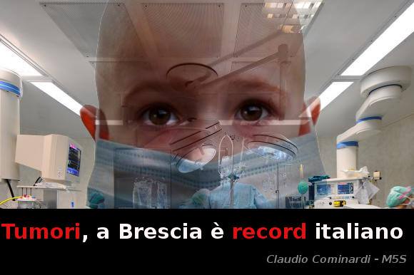 Inquinamento e record di tumori in provincia di Brescia