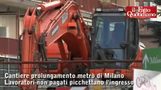 Lavori Metro M1 Milano: esposto del M5S