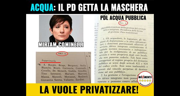 #‎AcquaPubblica‬ – Miriam Cominelli