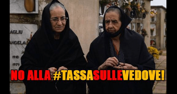 NO ALLA #TASSASULLEVEDOVE!