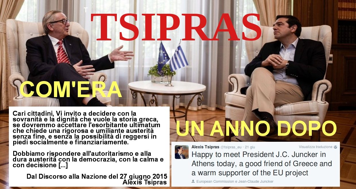 La metamorfosi di Alexis Tsipras