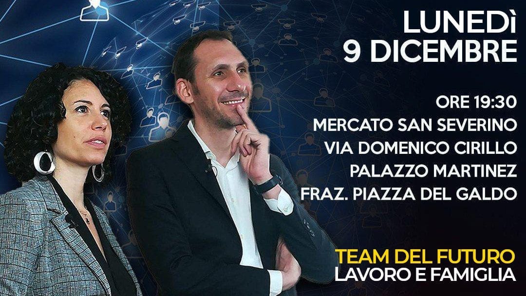 Il #TeamDelFuturo Lavoro e Famiglia a Mercato S. Severino (Salerno)