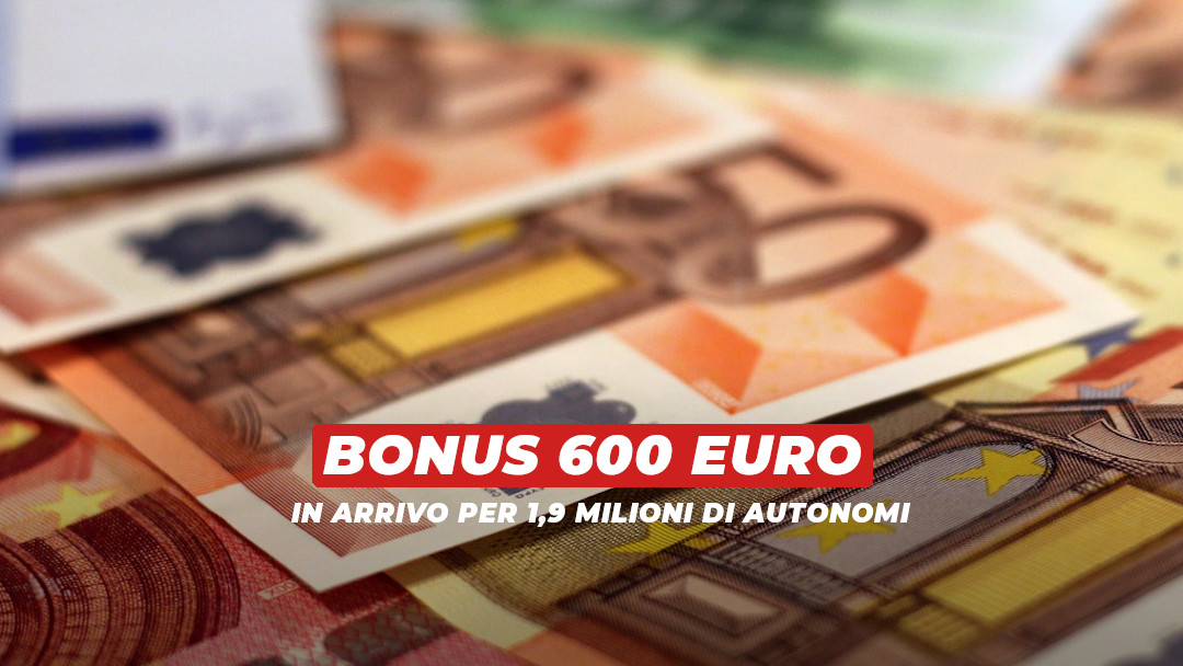 Bonus 600 euro in arrivo per quasi 2 milioni di autonomi
