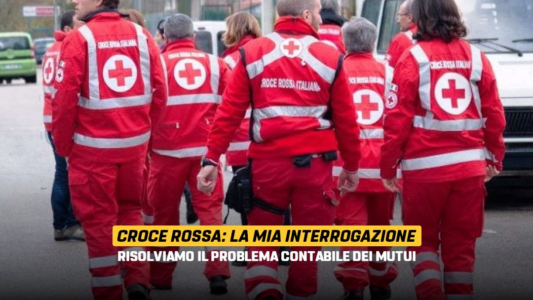 Un’interrogazione per aiutare i Comitati della Croce Rossa