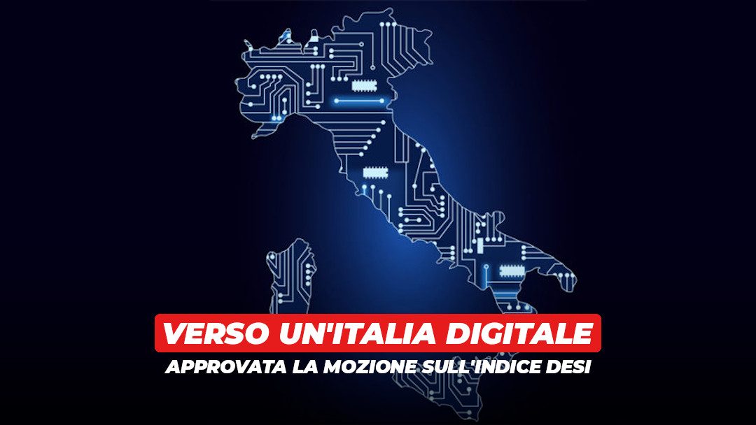 Indice Desi: sì alla la mozione per un’Italia più digitale